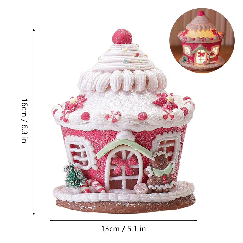 Luminous Christmas Castle