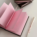 Strawberry Chocolate Pink A6 Notebook