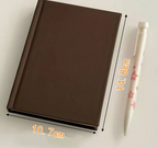 Strawberry Chocolate Pink A6 Notebook