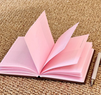 Strawberry Chocolate Pink A6 Notebook