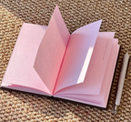 Strawberry Chocolate Pink A6 Notebook