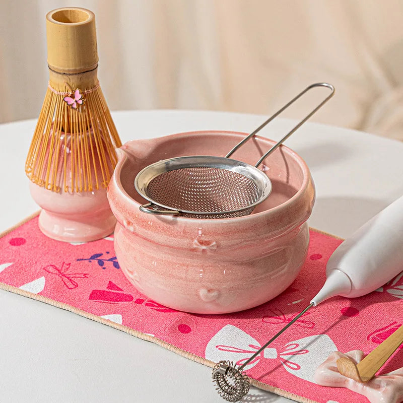 Japanese Ceramic Matcha Tea Set