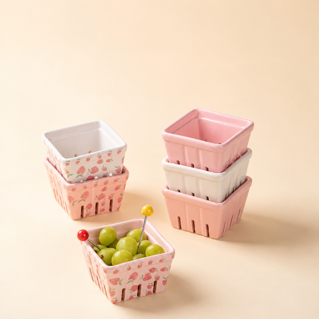 Ceramic Berry Basket