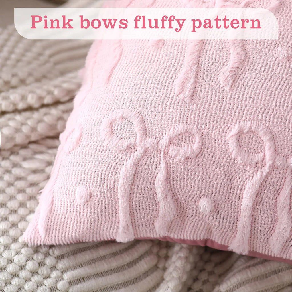 Bow Throw Pillow Covers