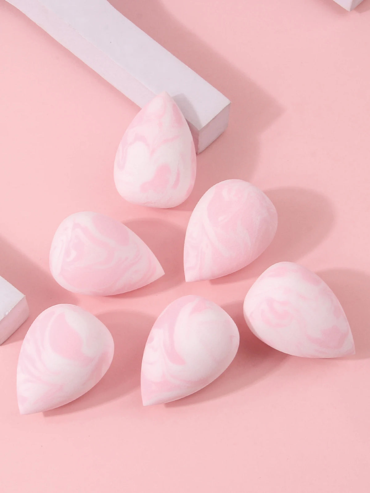Pink Swirl Beauty Sponge - 6 Pack