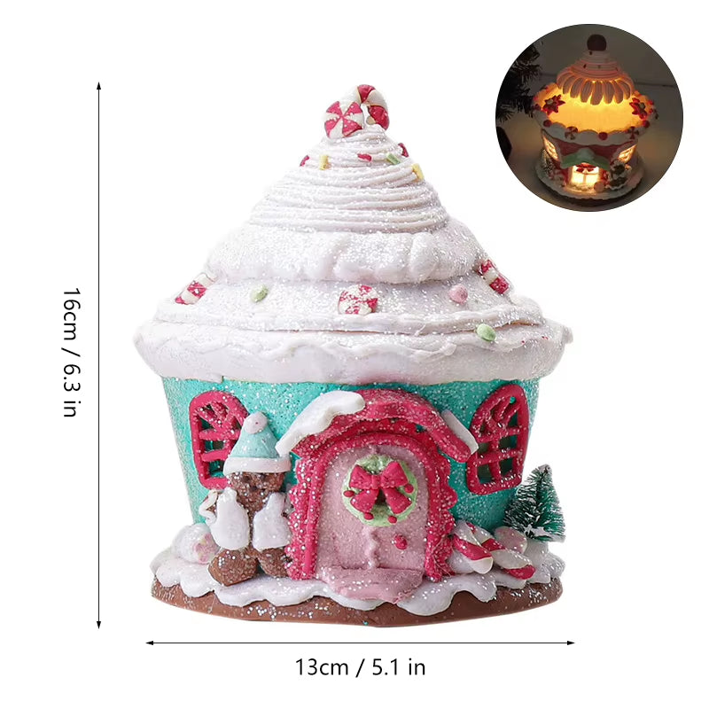 Luminous Christmas Castle